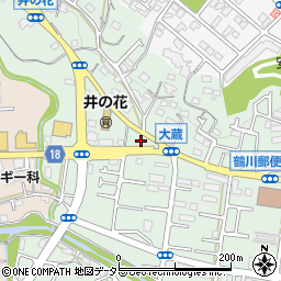 東京都町田市大蔵町1340周辺の地図