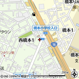 ドミノ・ピザ　橋本店周辺の地図