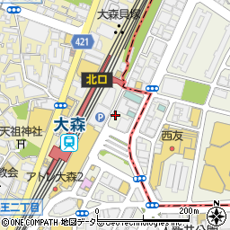 七輪焼＆居酒屋 ホルモン会館総本店 大森周辺の地図
