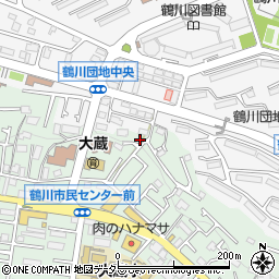 東京都町田市大蔵町2028周辺の地図