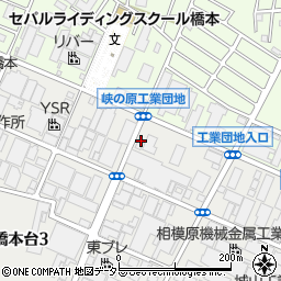 カクイチ住装橋本店周辺の地図