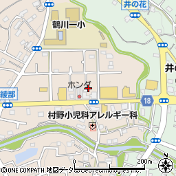 東京都町田市野津田町1110周辺の地図