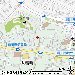 東京都町田市大蔵町1890周辺の地図