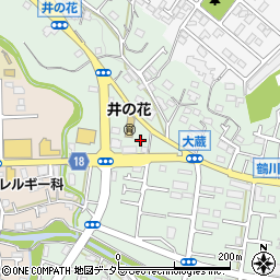 東京都町田市大蔵町530周辺の地図