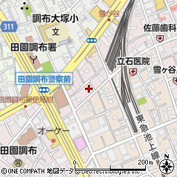 東京都大田区南雪谷2丁目20周辺の地図