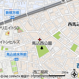 東京都大田区西馬込2丁目9-2周辺の地図