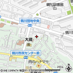 東京都町田市大蔵町1988周辺の地図
