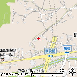 東京都町田市野津田町869周辺の地図