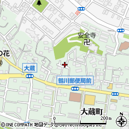 東京都町田市大蔵町1774周辺の地図