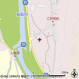 岐阜県美濃市乙狩789周辺の地図