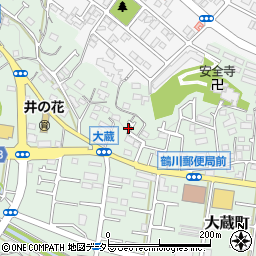 東京都町田市大蔵町1781-10周辺の地図