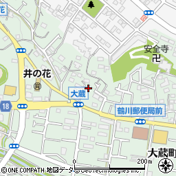 東京都町田市大蔵町1759周辺の地図