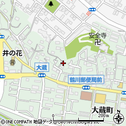 東京都町田市大蔵町1780周辺の地図
