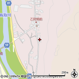 岐阜県美濃市乙狩888周辺の地図