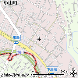 東京都町田市小山町154周辺の地図