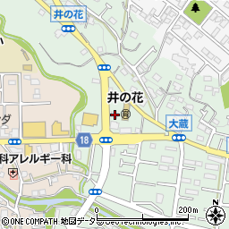 東京都町田市大蔵町550周辺の地図