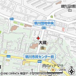 東京都町田市大蔵町1969周辺の地図