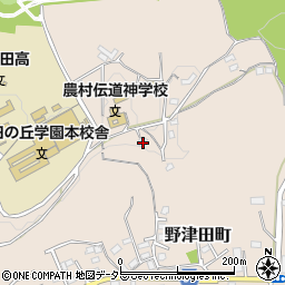 東京都町田市野津田町1727周辺の地図