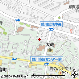 東京都町田市大蔵町1972周辺の地図