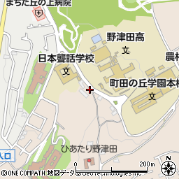 都立野津田高周辺の地図