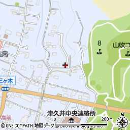 神奈川県相模原市緑区三ケ木557周辺の地図