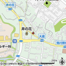 東京都町田市大蔵町1404周辺の地図