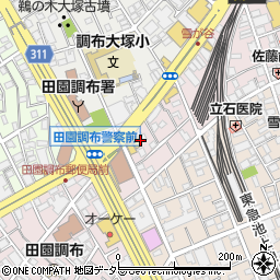 東京都大田区南雪谷2丁目19周辺の地図