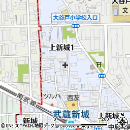 Ｍクリーン武蔵小杉周辺の地図