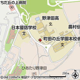 東京都町田市野津田町2001周辺の地図