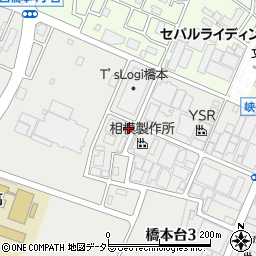 株式会社千代田　相模原営業所周辺の地図