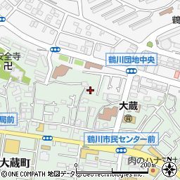 東京都町田市大蔵町1959周辺の地図