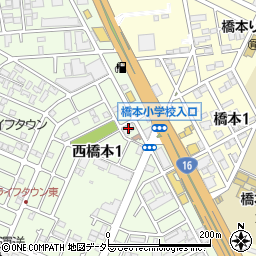 橋本ライフタウン自治センター周辺の地図