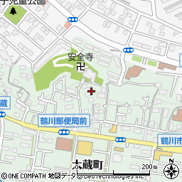 東京都町田市大蔵町1857周辺の地図