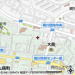 東京都町田市大蔵町1960周辺の地図