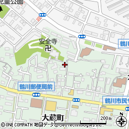 東京都町田市大蔵町1885周辺の地図