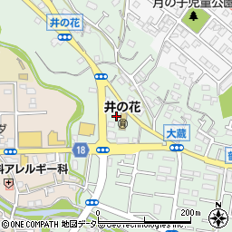 東京都町田市大蔵町551周辺の地図