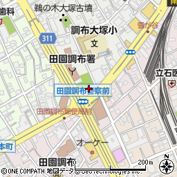 東京都大田区雪谷大塚町13-16周辺の地図