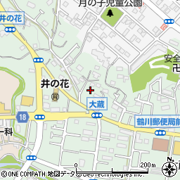 東京都町田市大蔵町1760周辺の地図