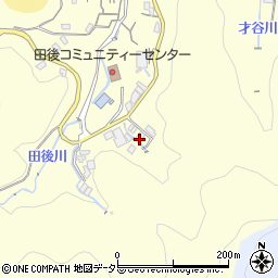 鳥取県岩美郡岩美町田後205周辺の地図