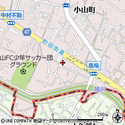 東京都町田市小山町222-2周辺の地図