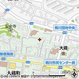 東京都町田市大蔵町1908周辺の地図