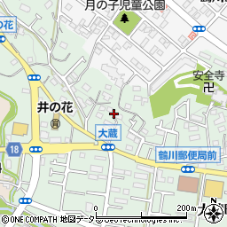 東京都町田市大蔵町1758周辺の地図