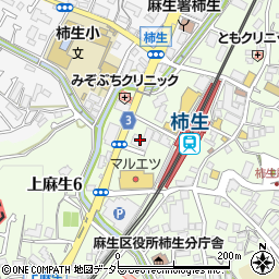 株式会社三井住友銀行　柿生支店周辺の地図