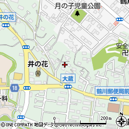 東京都町田市大蔵町1756周辺の地図