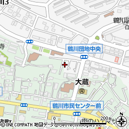 東京都町田市大蔵町1961周辺の地図