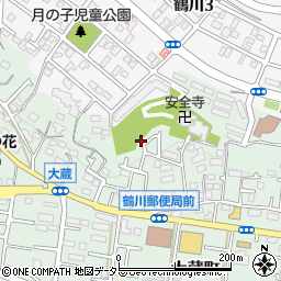 東京都町田市大蔵町1873-13周辺の地図