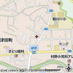 東京都町田市野津田町962周辺の地図