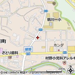 東京都町田市野津田町1153周辺の地図