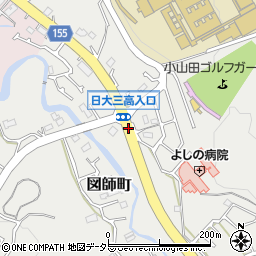 日大三高入口周辺の地図