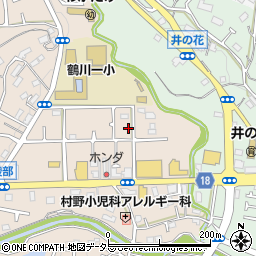 東京都町田市野津田町1138-2周辺の地図
